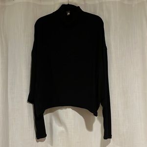 Free People, We The Free black turtleneck